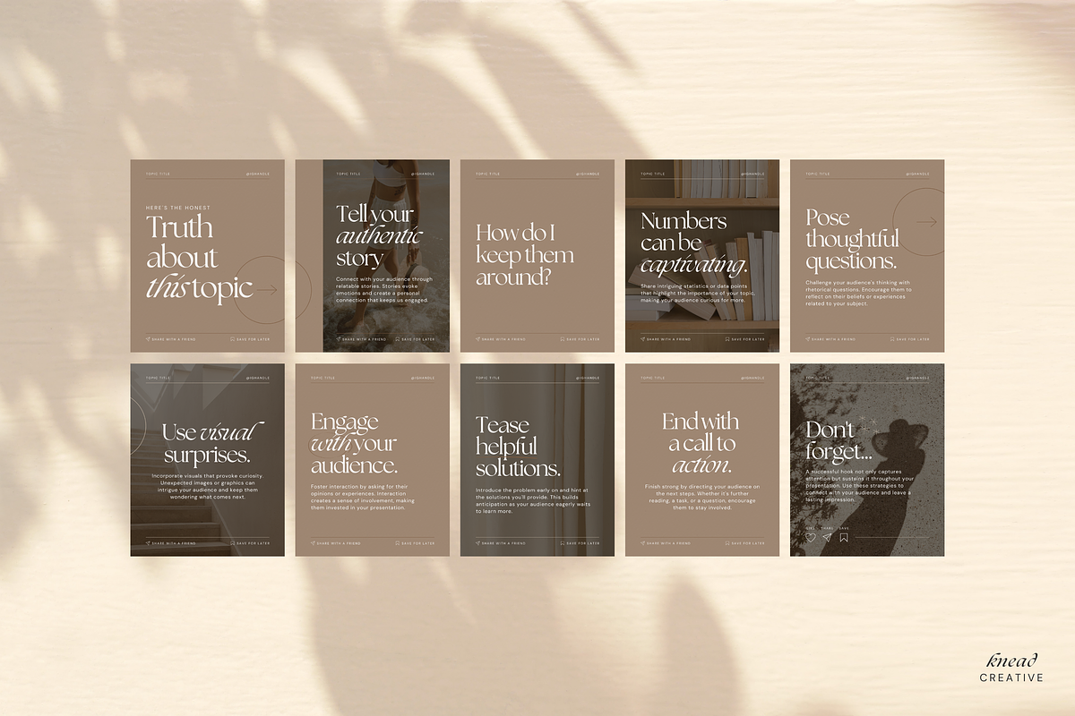 Storyteller Canva Social Template, a Social Media Template by Knead Creative (Photo 3 of 7)