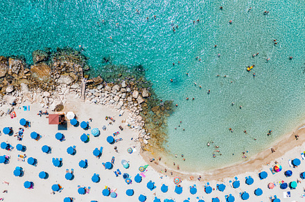 Famous Konnos beach. Cyprus, a Nature Photo by kirill.makes.pics