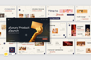 Luxury Product Launch Google Slides, a Presentation Template by Loin Studio (Thumbnail 1 of 4)