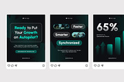 Workflow Automation Agency, a Social Media Template by Izdihaar_Studio (Thumbnail 2 of 4)