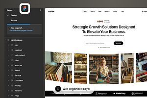 Business Agency Landing Page