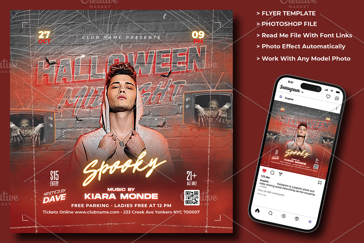 Halloween Flyer Template