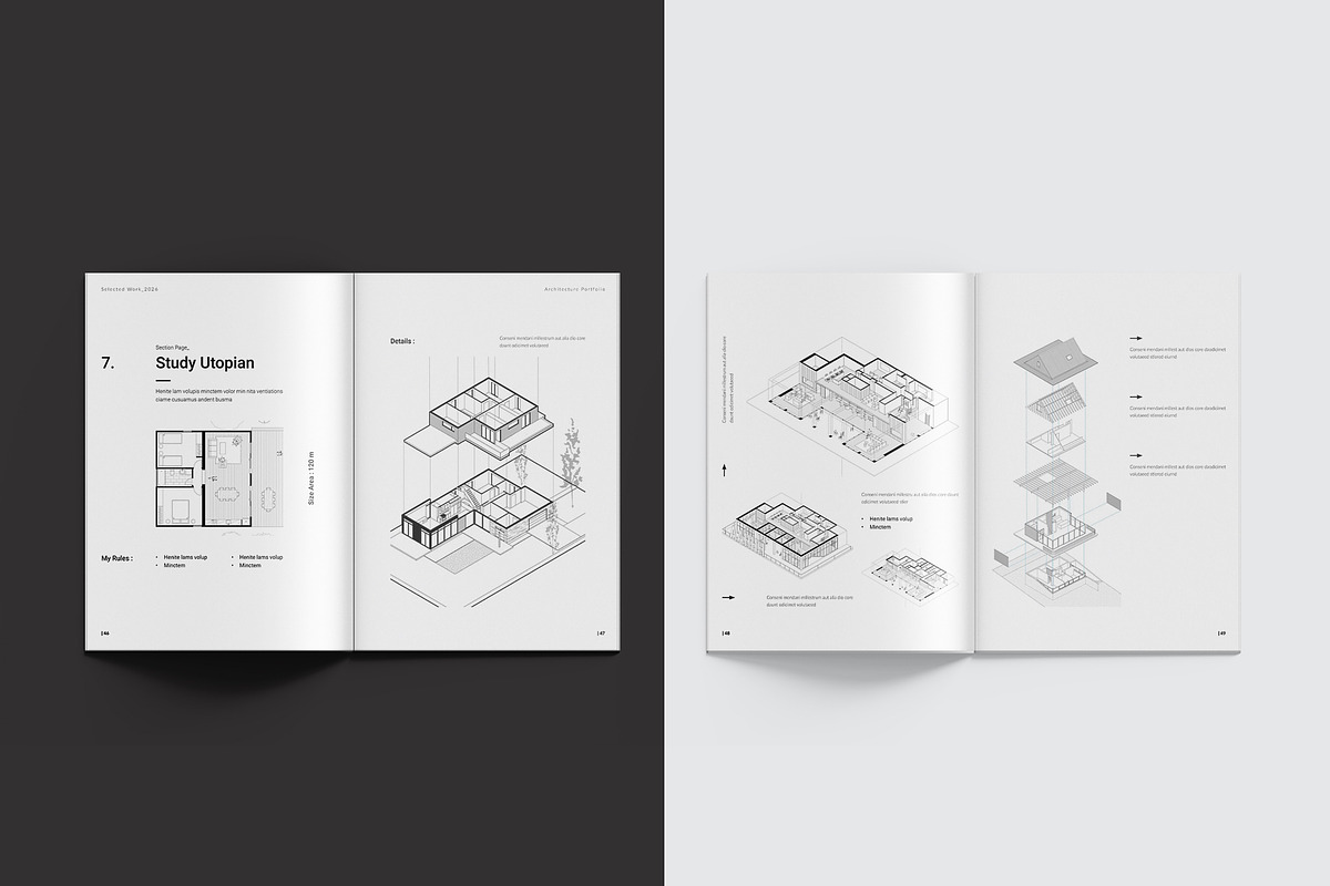 Architecture Portfolio Template, a Brochure Template by StyleArt (Photo 19 of 24)