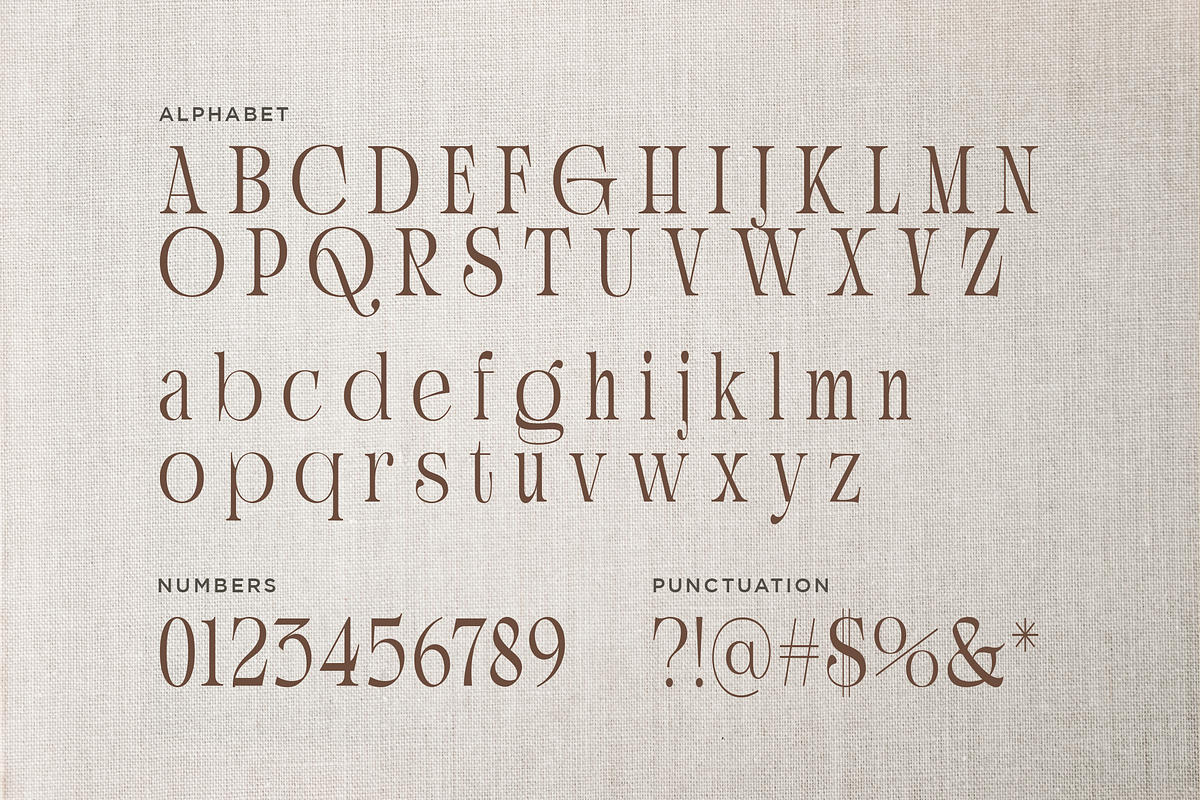 Quinressa Elegant and Luxury Font, a Serif Font by Graphue (Photo 6 of 9)