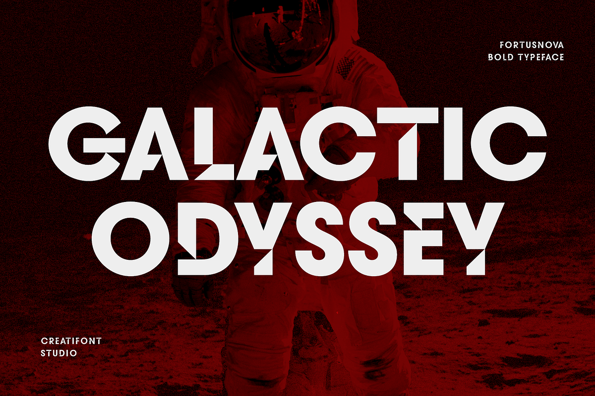 CF Fortusnova - Futuristic Display, a Sans Serif Font by Indotype Foundry (Photo 5 of 10)