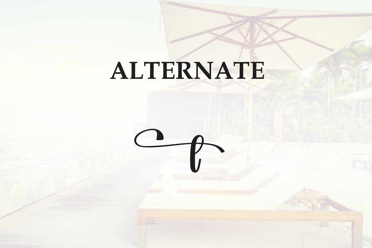 Vacation | Script Font, a Handwritten Font by Scratchones (Photo 8 of 9)