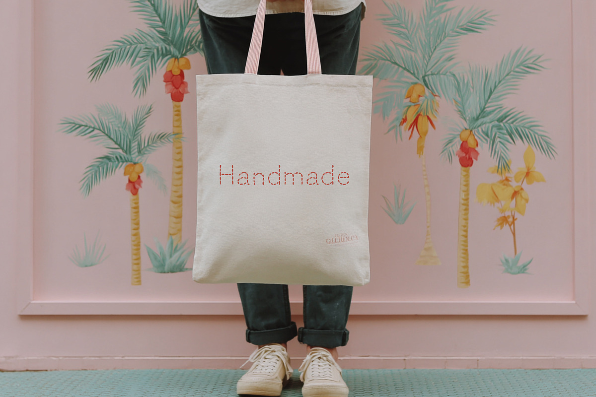Stitchy Handcrafted Decorative Font, a Handwritten Font by Graphic Spirit (Photo 4 of 11)