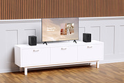 Smart Tv Mockup, a Device Mockup by Riel Concept (Thumbnail 4 of 4)