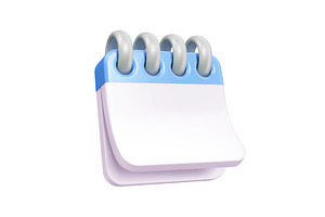 3D render event planner, an Object Illustration by Buch&Bee