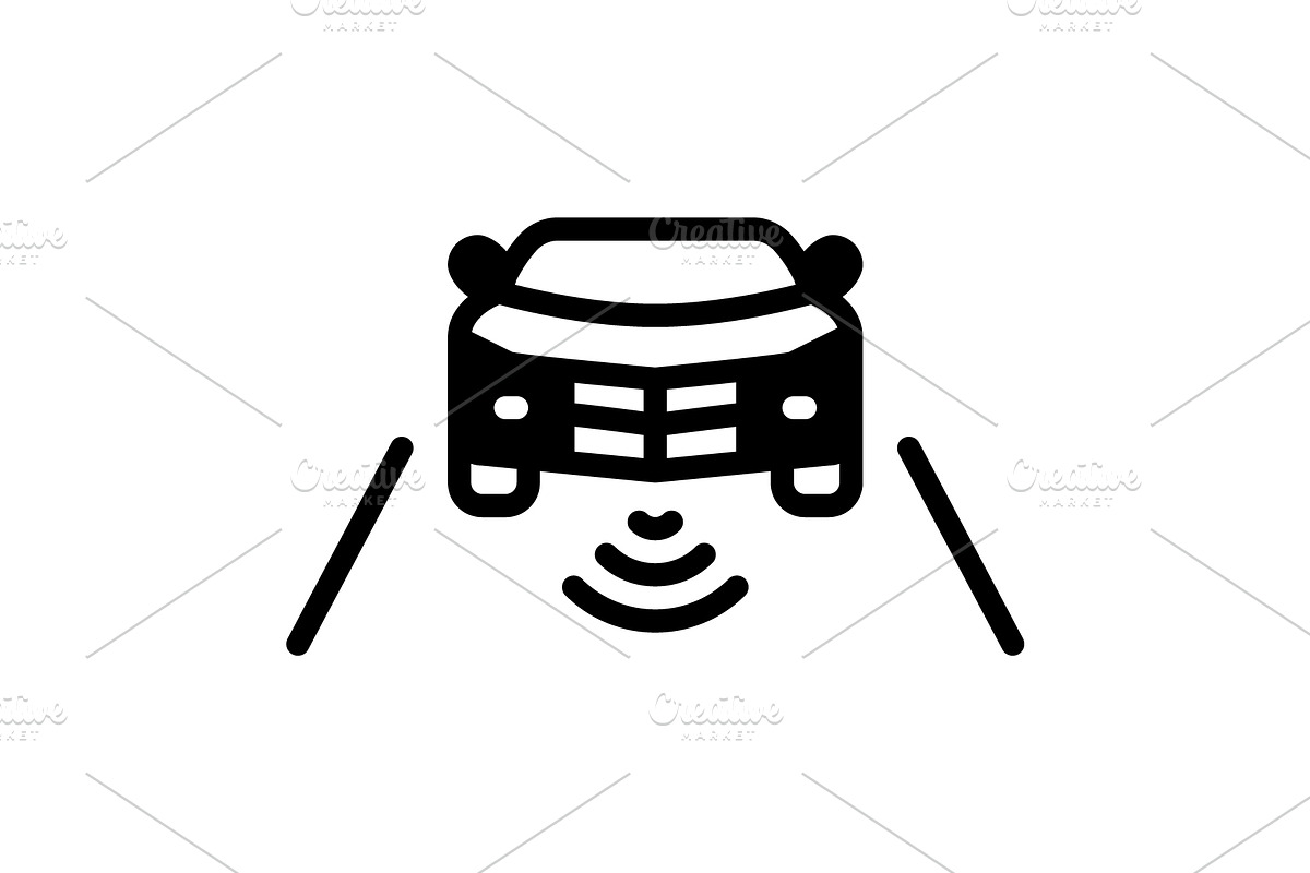 Acc transportation solid icon, a Solid Icon by Creative priyanka