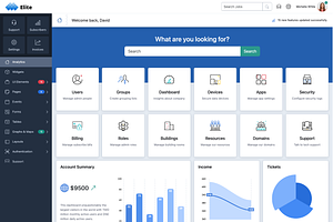 Elite - Admin Dashboard Template