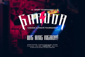 Gamers Pro - Sport Typeface