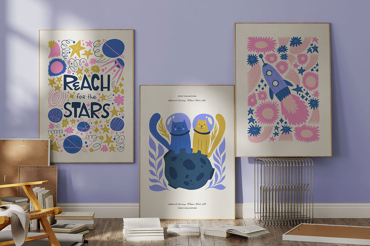 Modern Art | Bundle | 800 Posters, an Object Graphic by Leleka.Store (Photo 40 of 50)