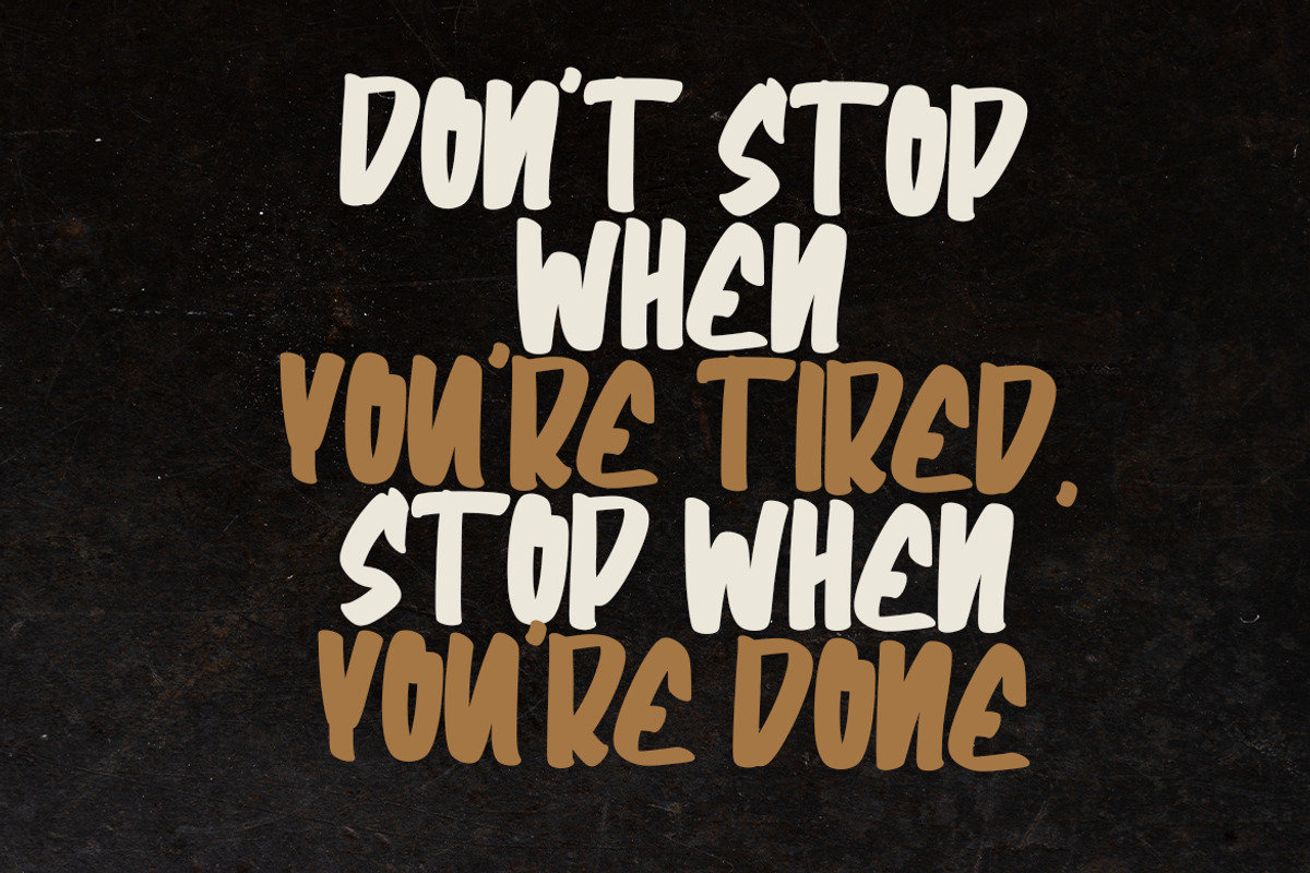 Creaks - Graffiti Font, a Script Font by skiiller studio (Photo 3 of 7)
