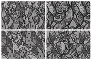 13 Lacy vector seamless patterns, a Pattern Graphic by tamara.comotomka (Thumbnail 3 of 4)