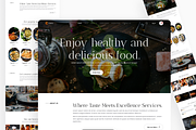 Crave: Food Website Uikit for Figma, an UI Kit Template by Fluttertop (Thumbnail 5 of 8)