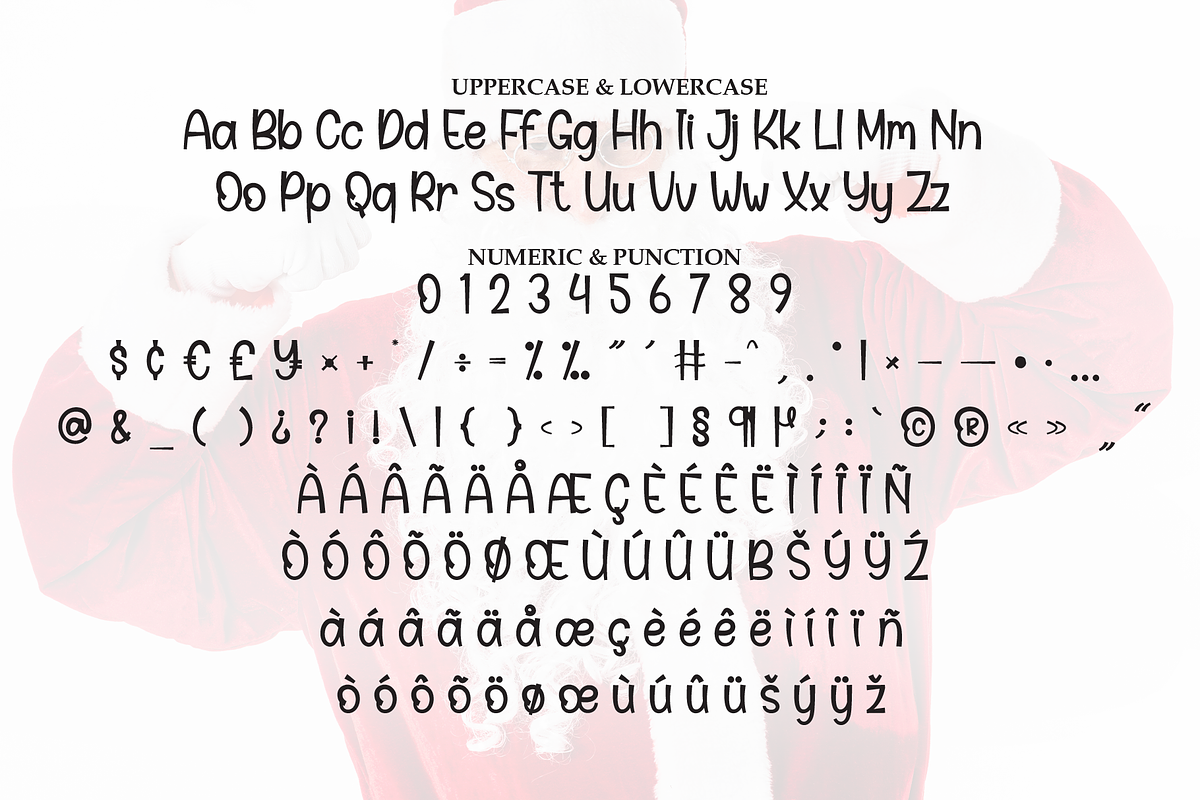 Playful Santa | Script Font, a Script Font by Scratchones (Photo 7 of 9)