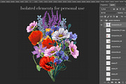 Wildflowers Seamless Pattern, a Pattern Graphic by Yana Dobrik (Thumbnail 10 of 11)