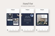 Christmas Instagram Puzzle template, a Social Media Template by LiliesandBerries (Thumbnail 11 of 13)