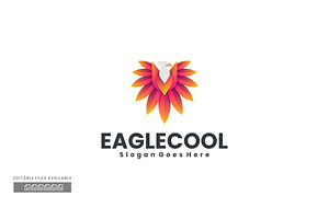 Eagle Cool Gradient Colorful Logo, a Branding & Logo Template by ivan_artnivora