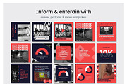 Gym Instagram Feed Canva Templates, a Social Media Template by Cultive Creative (Thumbnail 12 of 13)