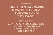 Costage; Eccentric Font Duo, a Font by Eko Bimantara (Thumbnail 14 of 14)