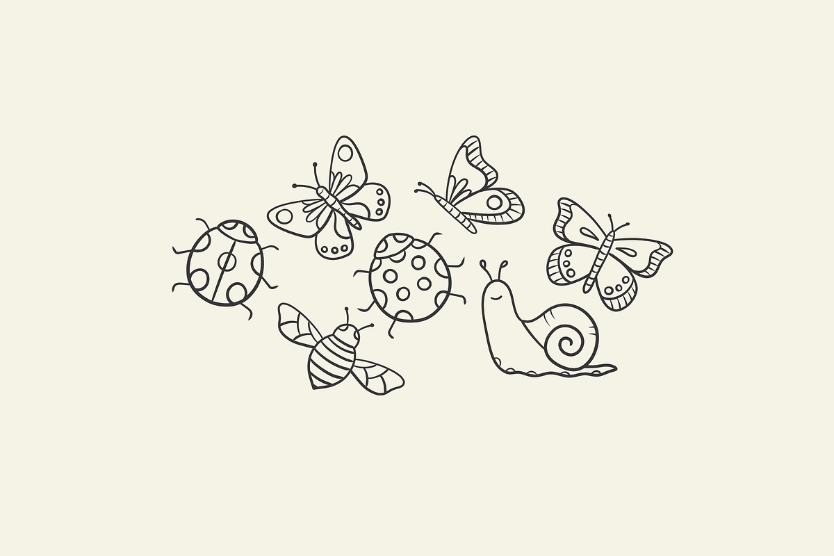 Hand Drawn Spring Illustrations, an Illustration by HonestiesPrintS (Photo 5 of 7)