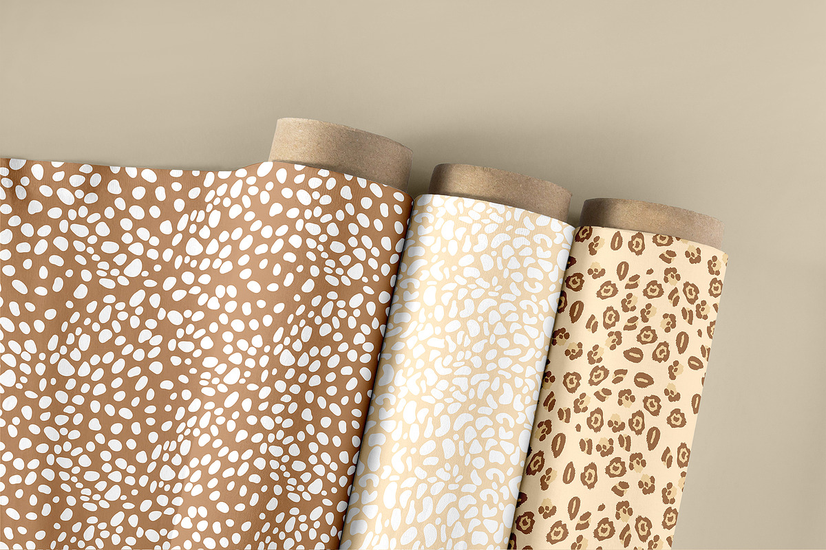 Fabric Rolls Mockup | Layered, a Product Mockup by bazarova (Photo 3 of 9)