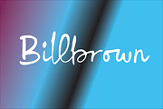 Billbrown, a Handwritten Font by Design House (Thumbnail 1 of 3)
