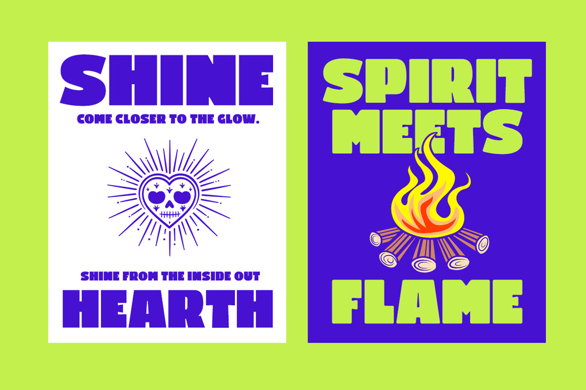 Bloxie Bold Display Font, a Sans Serif Font by Letterhend Studio (Photo 4 of 12)