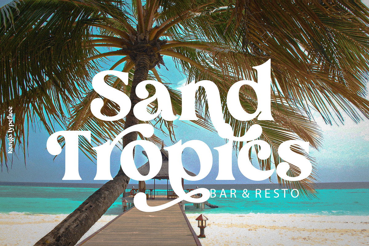 Kango Retro Font, a Serif Font by NYDESIGN (Photo 6 of 10)