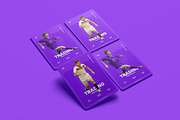 Trading Cards Mockup Set, a Product Mockup by Toasin Studio (Thumbnail 12 of 16)