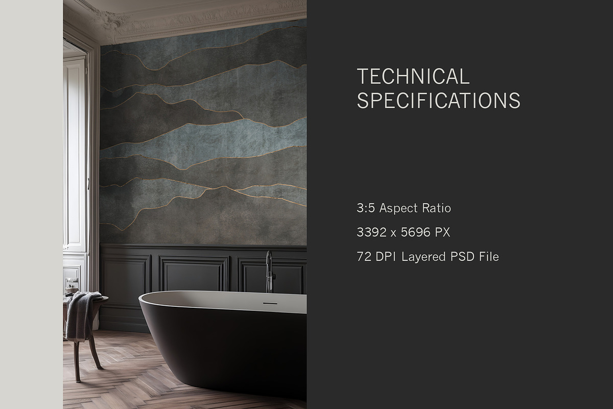 Paris Home | Bath No. 2 Mockup, a Household Mockup by Blixa 6 Studios (Photo 7 of 8)