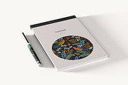 Notepad & Pen Mockup Kit, a Books & Magazine Mockup by Catkie - Digital Art (Thumbnail 4 of 7)
