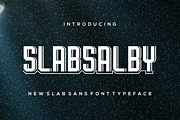 Slabsalby, a Slab Serif Font by riotama85 (Thumbnail 1 of 5)