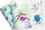 Watercolor monsters creator, a Person Illustration by Tanya Vollar (Thumbnail 5 of 8)