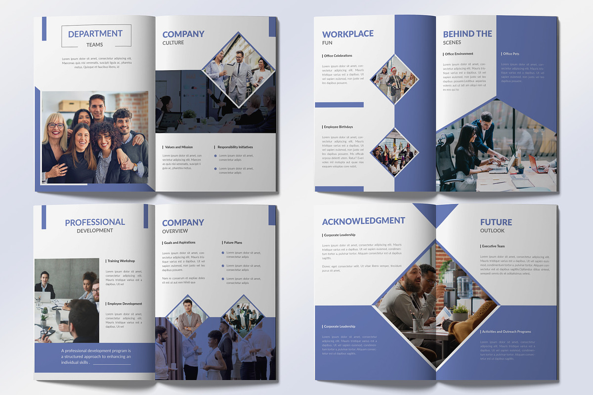 Corporate Yearbook Photo Album, a Brochure Template by graphypix (Photo 6 of 8)