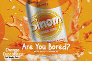 Orange Cupcakes – Fun Display Font, a Handwritten Font by Almarkhatype (Thumbnail 3 of 8)