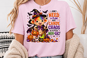 Halloween Highland Cow Witch PNG, a Seasonal Illustration by Rose Art (Thumbnail 3 of 4)
