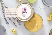 Watercolor Bow Heart Candle Labels, a Stationery Template by Little Creative Scribbles (Thumbnail 5 of 6)
