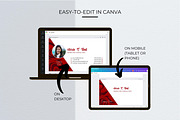 Business Card Canva Template, a Business Card Template by B2 Studio (Thumbnail 6 of 11)