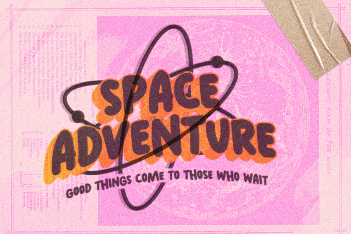 PLUTO Brush, a Font by Cameron Humphries (Photo 5 of 8)