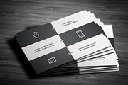 Metro Business Card, a Business Card Template by bouncy (Thumbnail 1 of 4)