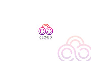 Cloud Logo Template, a Branding & Logo Template by dien96 (Thumbnail 1 of 2)