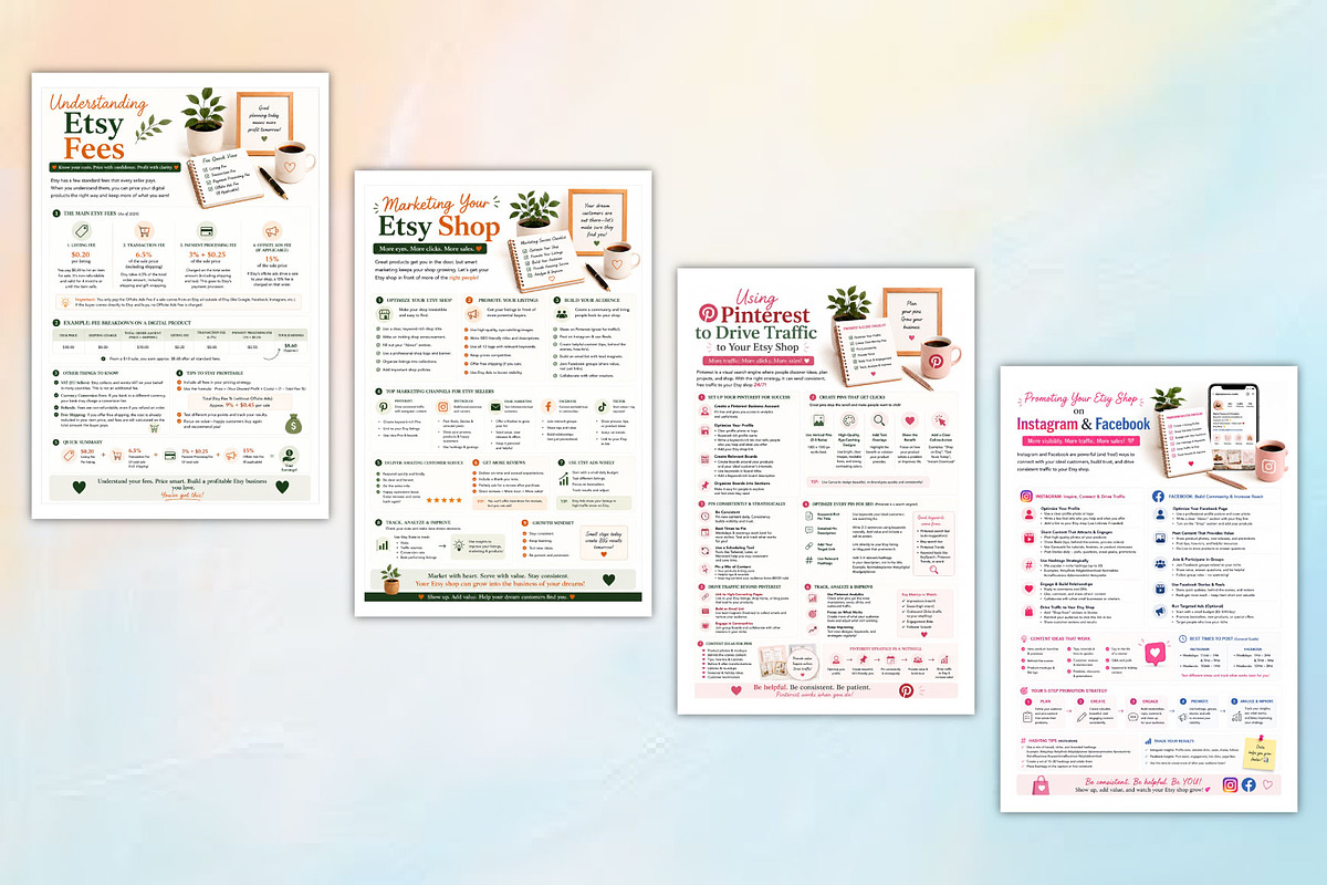 Digital Success Blueprint, a Stationery Template by Designmela01 (Photo 3 of 4)