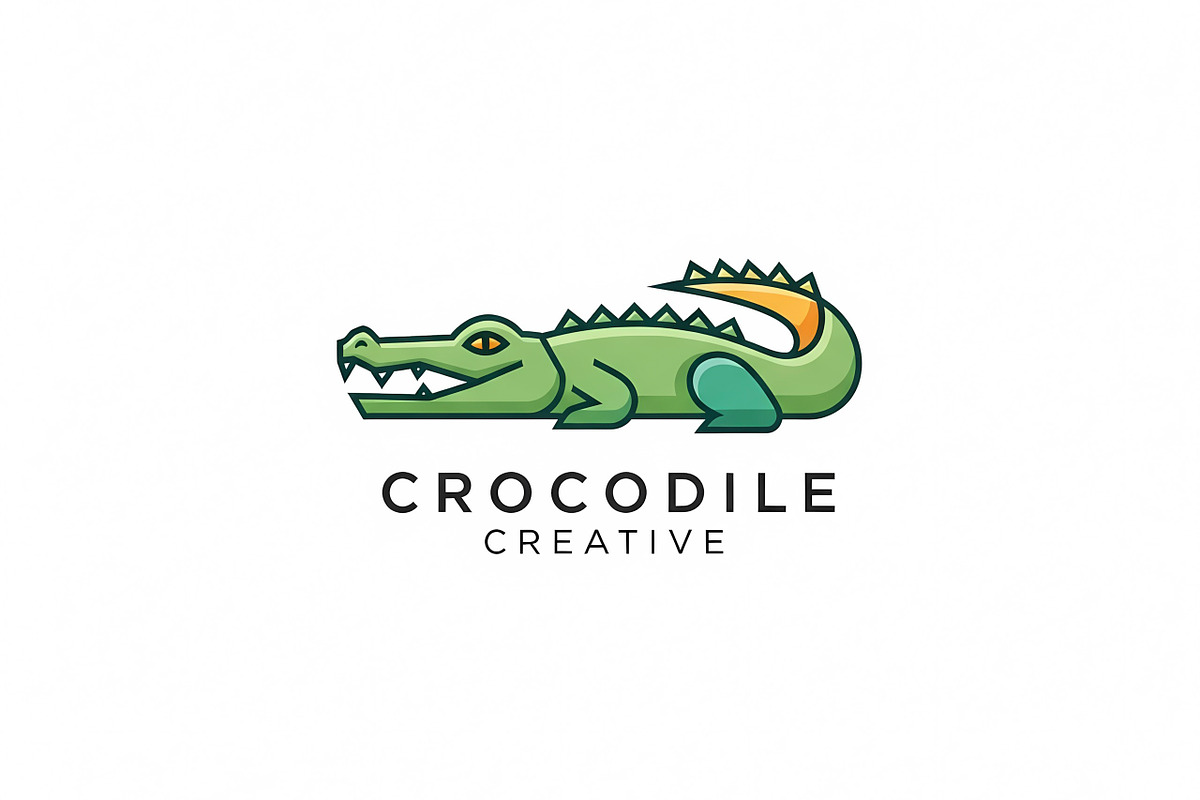 Crocodile Creative Logo, a Branding & Logo Template by Logocreative (Photo 2 of 2)