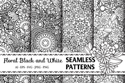 Floral Seamless Patterns, a Pattern Graphic by Elinorka (Thumbnail 1 of 5)