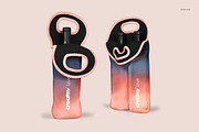 Neoprene Wine Bag Double Mockup Set, a Product Mockup by creatsy4 (Thumbnail 5 of 10)