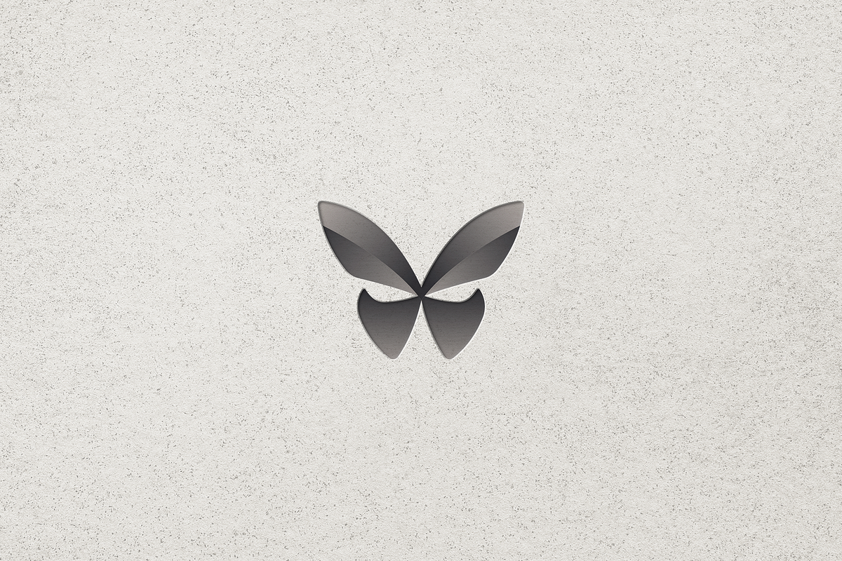 Minimalist Modern Butterfly Logo, a Branding & Logo Template by Luxury Logos (Photo 4 of 4)