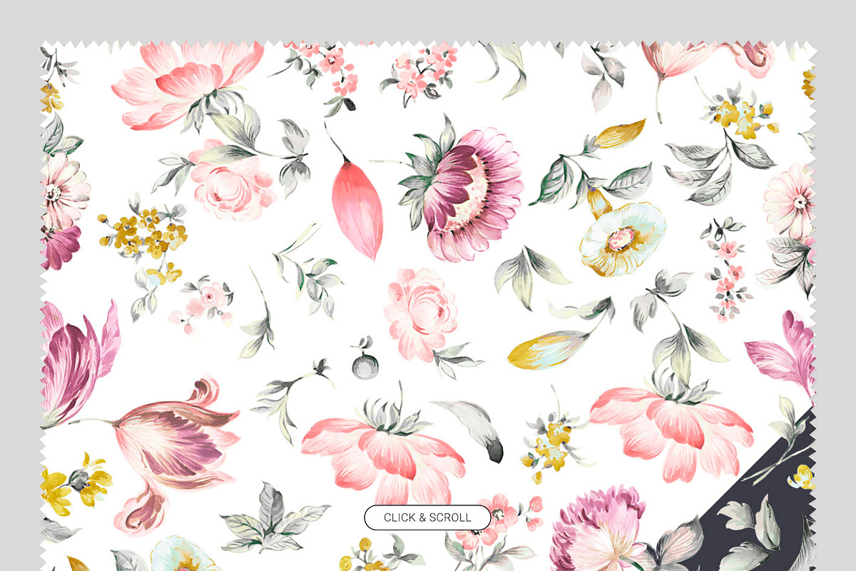 Monoqui, Fleurs prints & Motifs, a Pattern Graphic by Pink Linen (Photo 5 of 10)